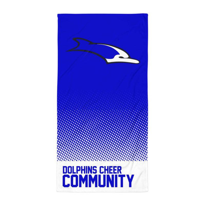 Handtuch "Dolphins Cheer Community #dots"