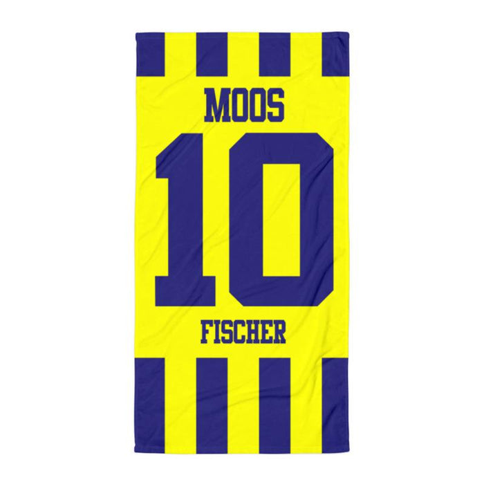 Handtuch "FC Moos #stripes"