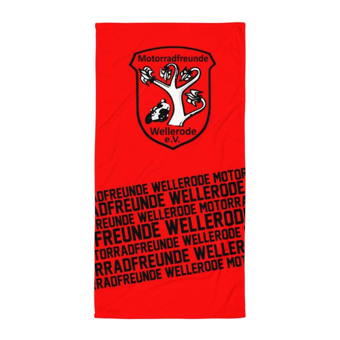 Handtuch "Motorradfreunde Wellerode #clubs"