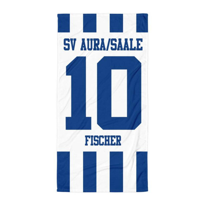 Handtuch "SV Aura/Saale #stripes"