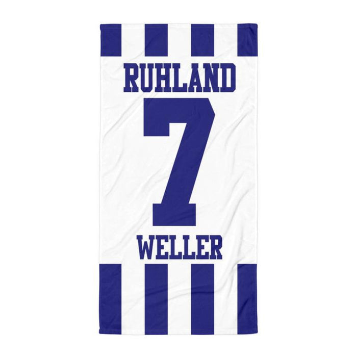 Handtuch "SV Germania Ruhland #stripes"