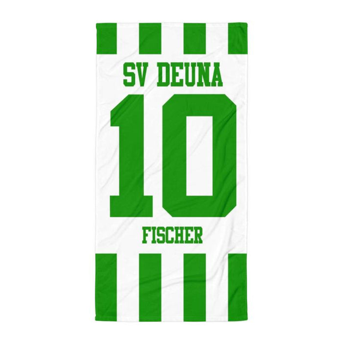 Handtuch "SV Grün-Weiß Deuna #stripes"