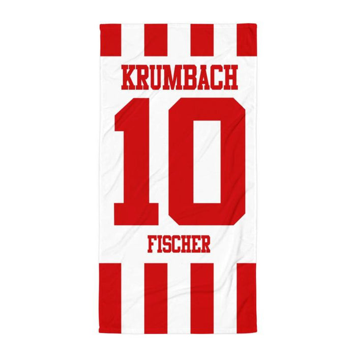 Handtuch "SpVgg Krumbach #stripes"