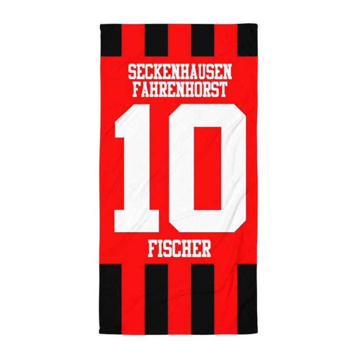 Handtuch "TSG Seckenhausen Fahrenhorst #stripes"