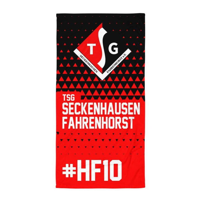 Handtuch "TSG Seckenhausen Fahrenhorst #triangle"