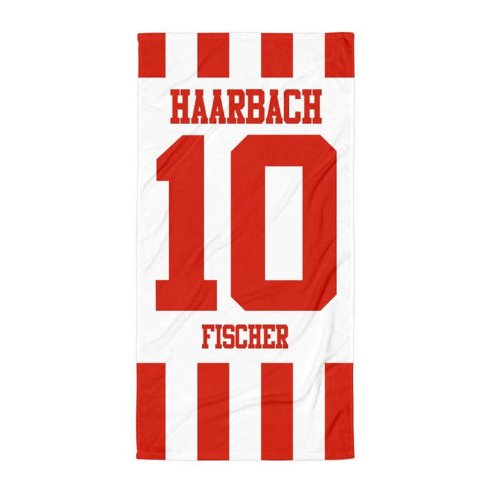 Handtuch "TSV Haarbach #stripes"