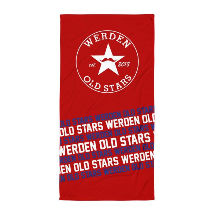 Handtuch "Werden Old Stars #clubs"