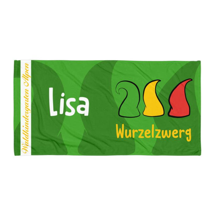 Handtuch "Waldkindergarten Alpen #watermark"