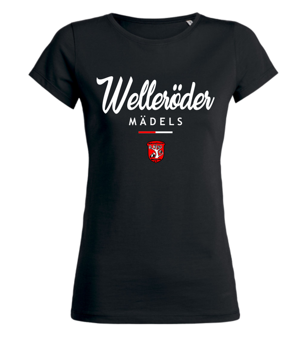 Women's T-Shirt "Motorradfreunde Wellerode Mädels"