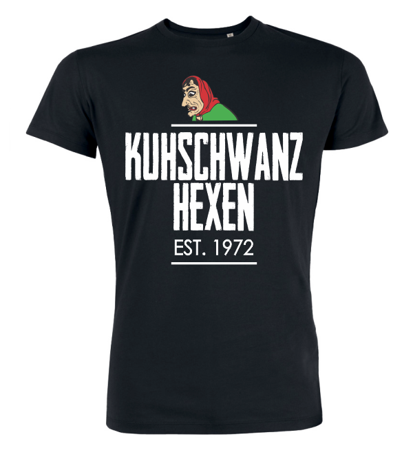 T-Shirt "NZ Herrlinger Kuhschwanzhexen Est. 1972"