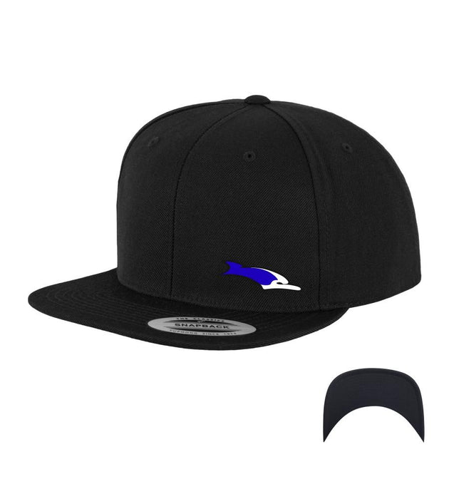 Straight Snapback Cap "Dolphins Cheer Community #patchcap"
