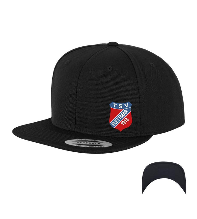 Straight Snapback Cap "TSV Flettmar #patchcap"