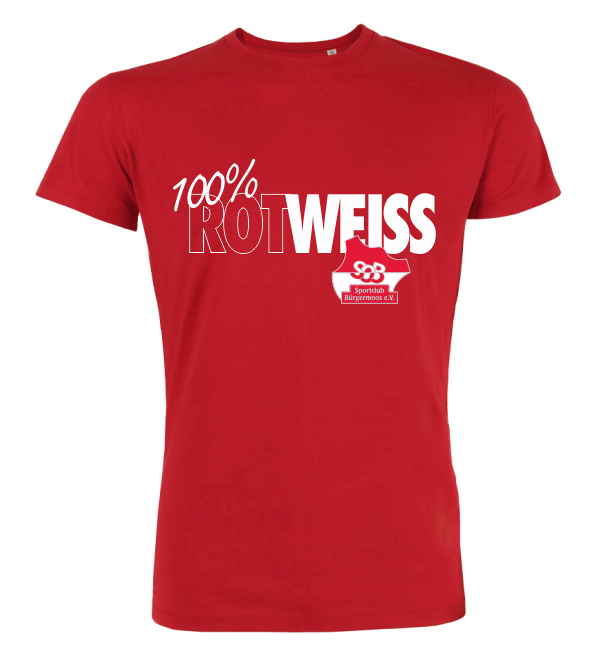 T-Shirt "SC Bürgermoos 100%"