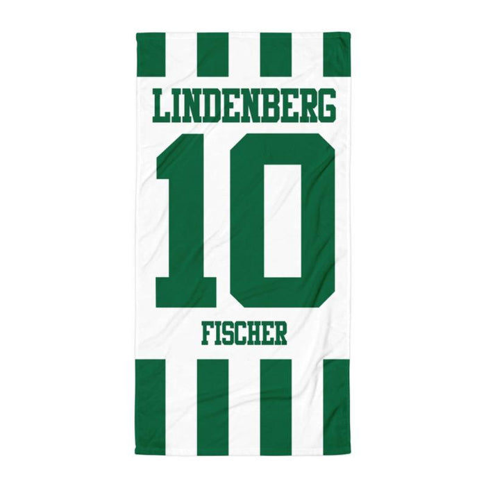 Handtuch "SG Grün-Weiß Lindenberg #stripes"