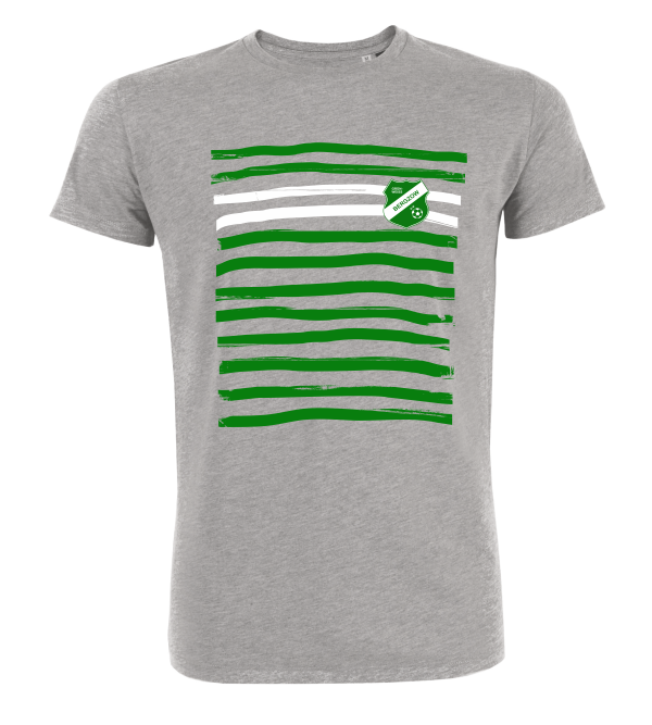 T-Shirt "SV Grün-Weiß Bergzow Stripes"