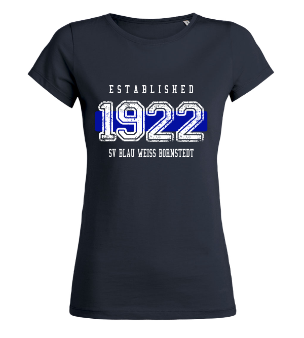 Women's T-Shirt "SV Blau-Weiß Bornstedt Established"