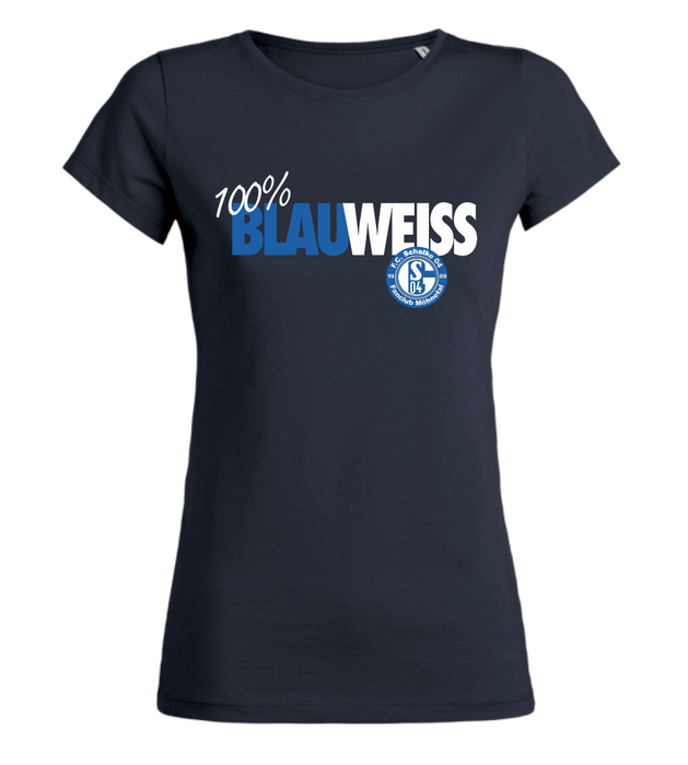 Women's T-Shirt "Schalke Fanclub Möhnetal 100%"