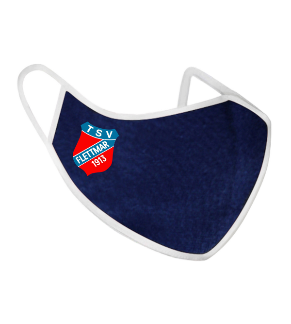 Vereinsmaske DOPPELPACK - "TSV Flettmar #logomask"
