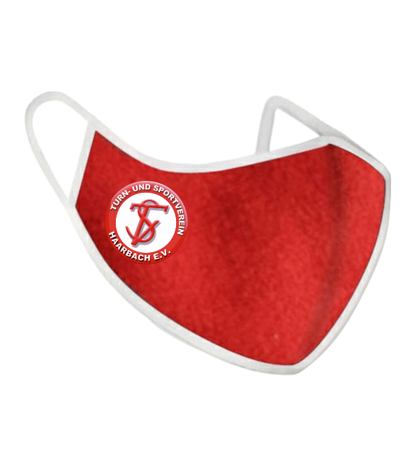 Vereinsmaske DOPPELPACK - "TSV Haarbach #logomask"