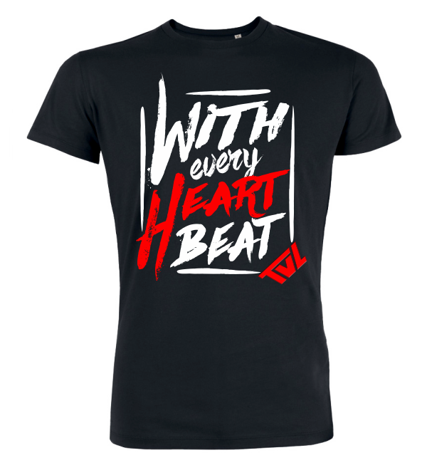 T-Shirt "TV Letter Heartbeat"