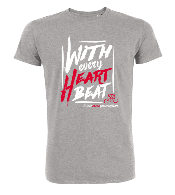 T-Shirt "team alpha - Radsportteam Heartbeat"