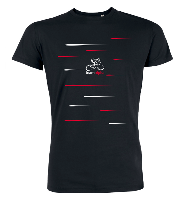 T-Shirt "team alpha - Radsportteam Lines"