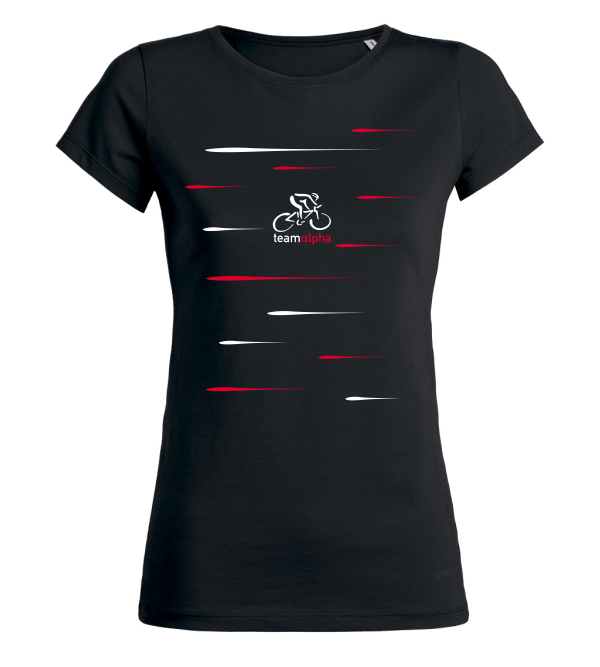 Women's T-Shirt "team alpha - Radsportteam Lines"