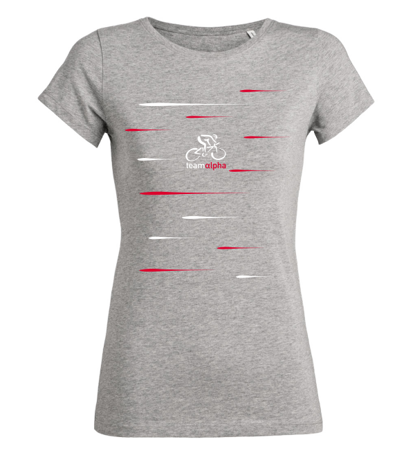 Women's T-Shirt "team alpha - Radsportteam Lines"