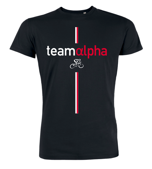 T-Shirt "team alpha - Radsportteam Revolution"