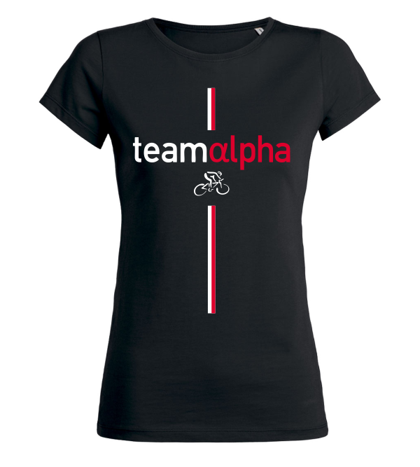 Women's T-Shirt "team alpha - Radsportteam Revolution"