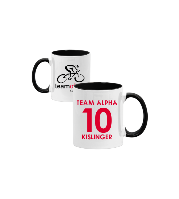 Vereinstasse - "team alpha - Radsportteam #trikotpott"