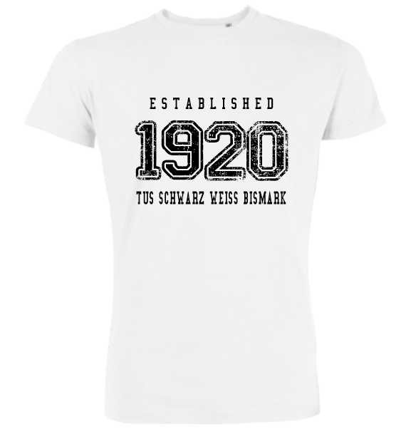 T-Shirt "TuS Schwarz-Weiß Bismark Established"