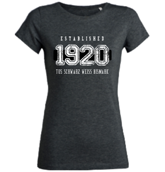 Women's T-Shirt "TuS Schwarz-Weiß Bismark Established"
