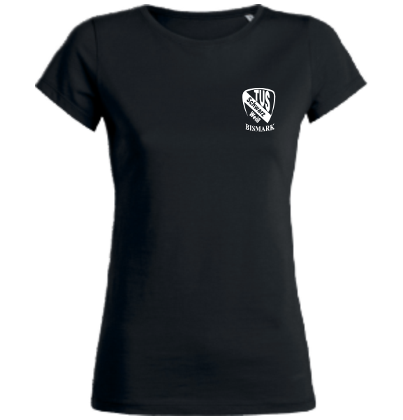 Women's T-Shirt "TuS Schwarz-Weiß Bismark Logo1c"