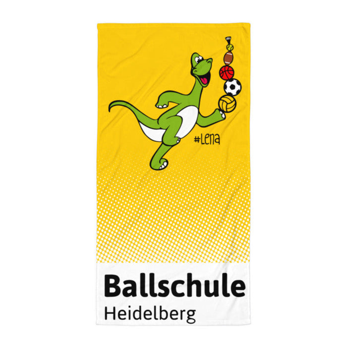 Handtuch "Ballschule Heidelberg #ballschule"