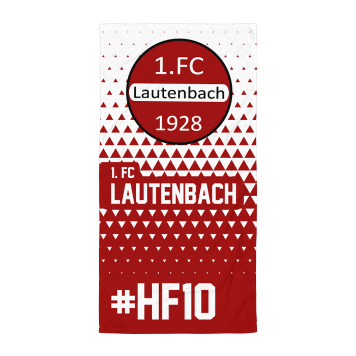 Handtuch "1. FC Lautenbach #triangle"