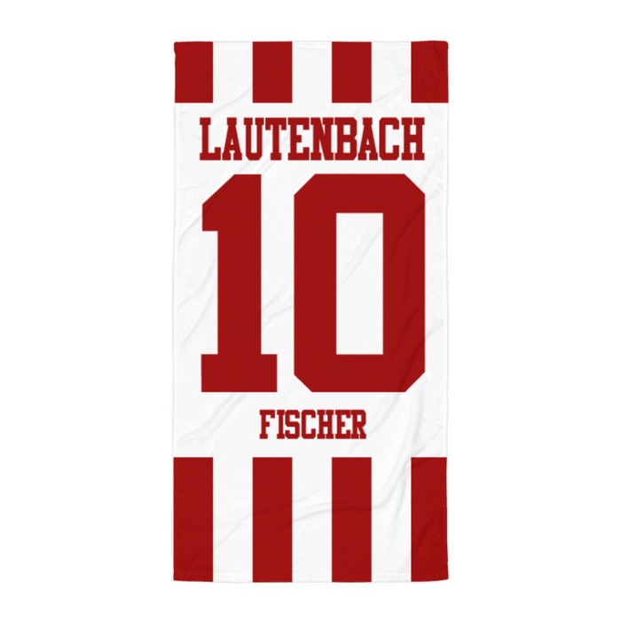 Handtuch "1. FC Lautenbach #stripes"