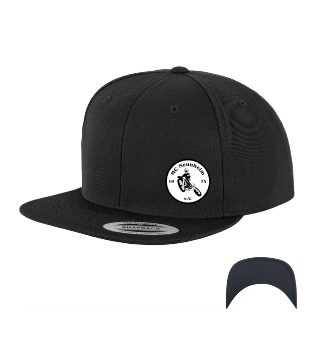 Straight Snapback Cap "MC Neunheim #patchcap"