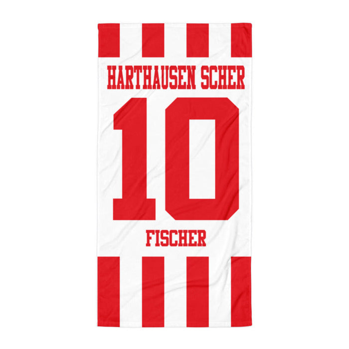 Handtuch "TSV Harthausen/Scher #stripes"