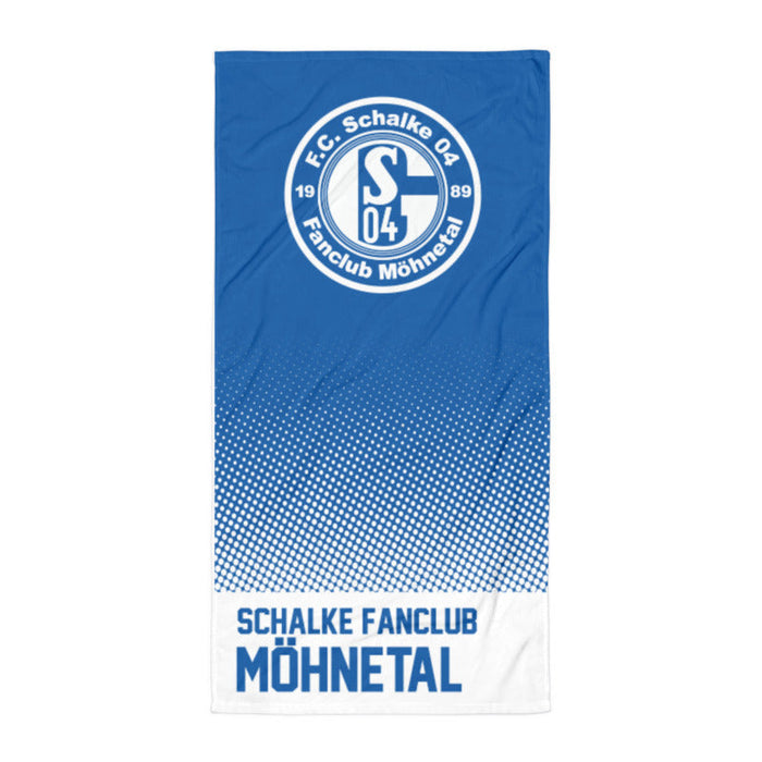 Handtuch "Schalke Fanclub Möhnetal #dots"