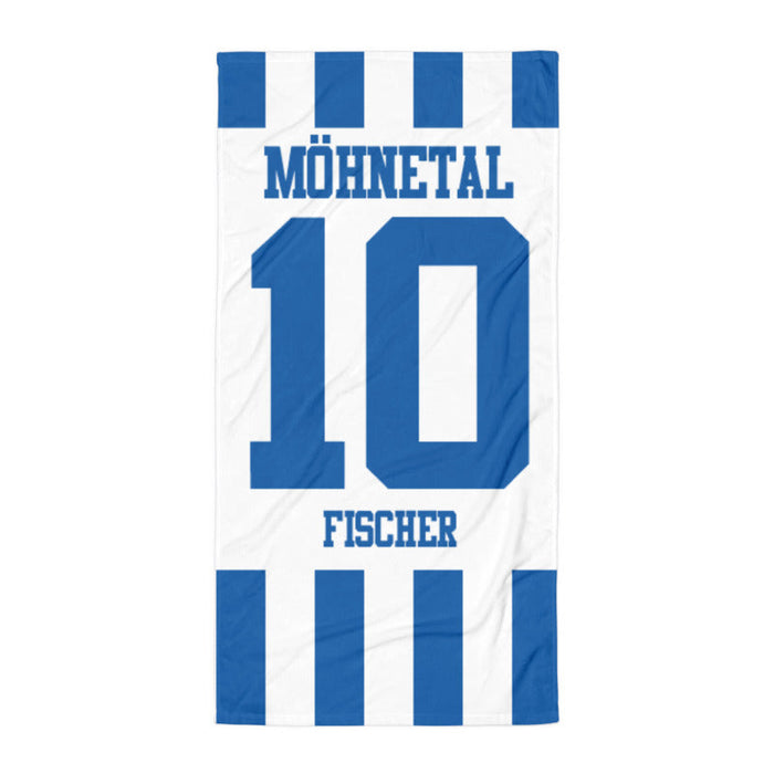 Handtuch "Schalke Fanclub Möhnetal #stripes"