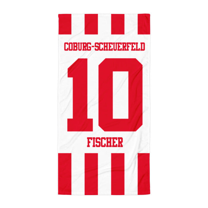 Handtuch "TSV Coburg-Scheuerfeld #stripes"