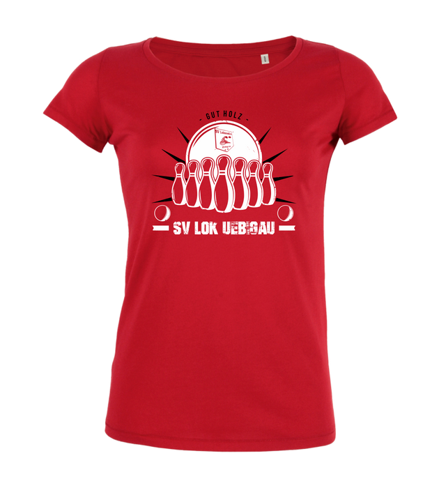 Women's T-Shirt "SV Lok Uebigau #kegeln"